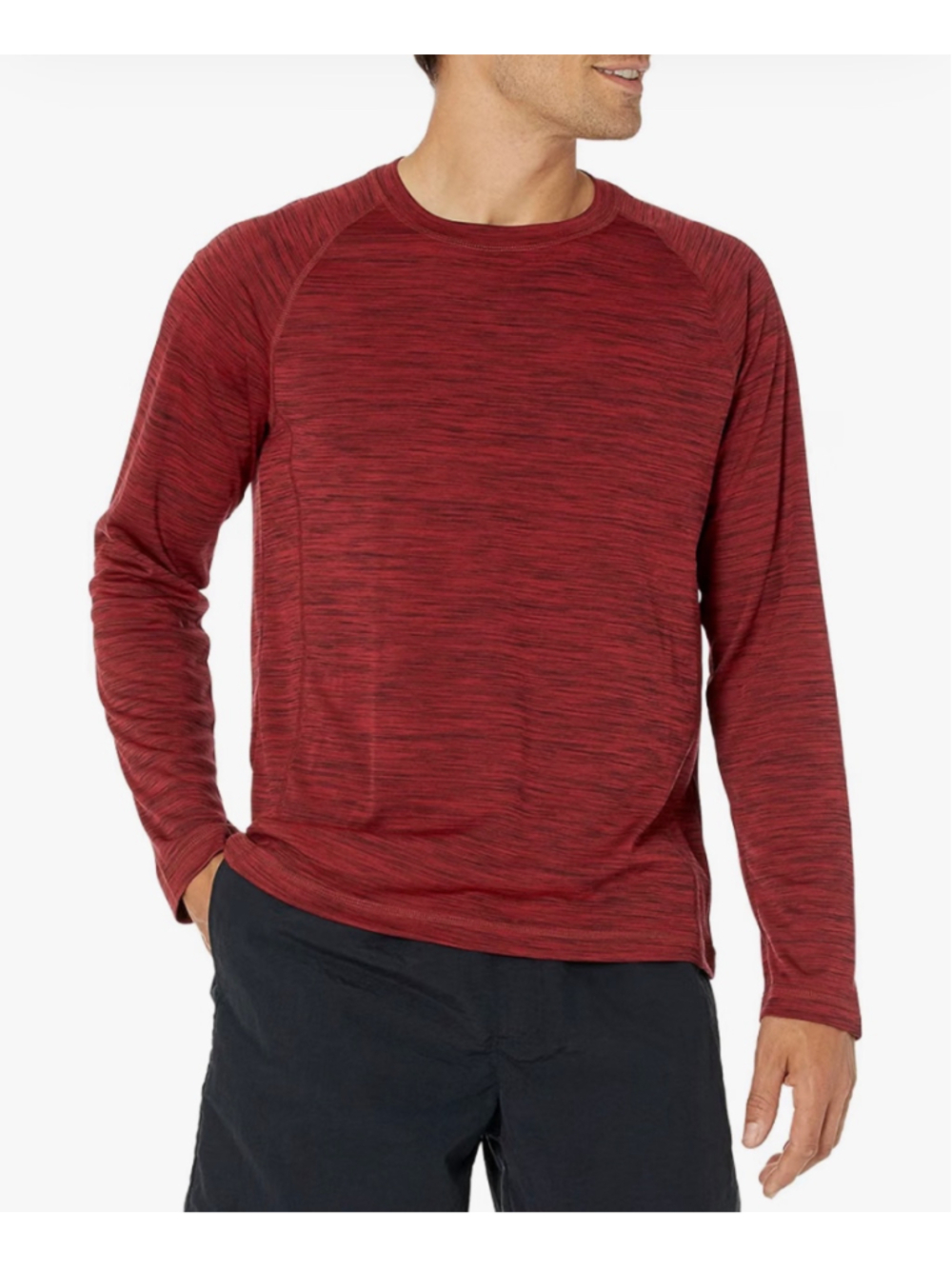 NEW Amazon Essentials Men's Long-Sleeve Quick-Dry UPF 50 Swim Tee XS